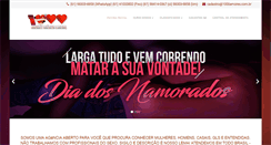 Desktop Screenshot of 1000amores.com.br