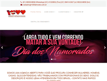 Tablet Screenshot of 1000amores.com.br
